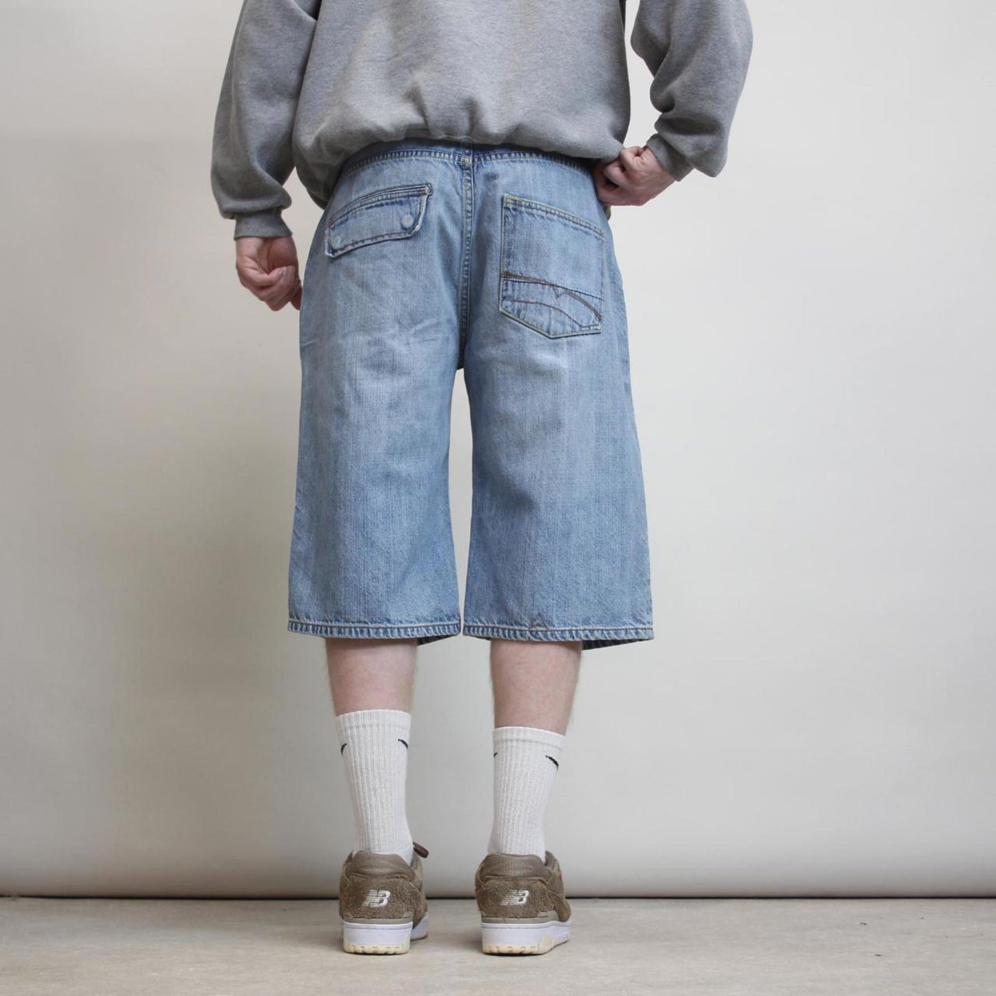 G Unit denim shorts W32 loose denim Y2K hip hop skate style jorts