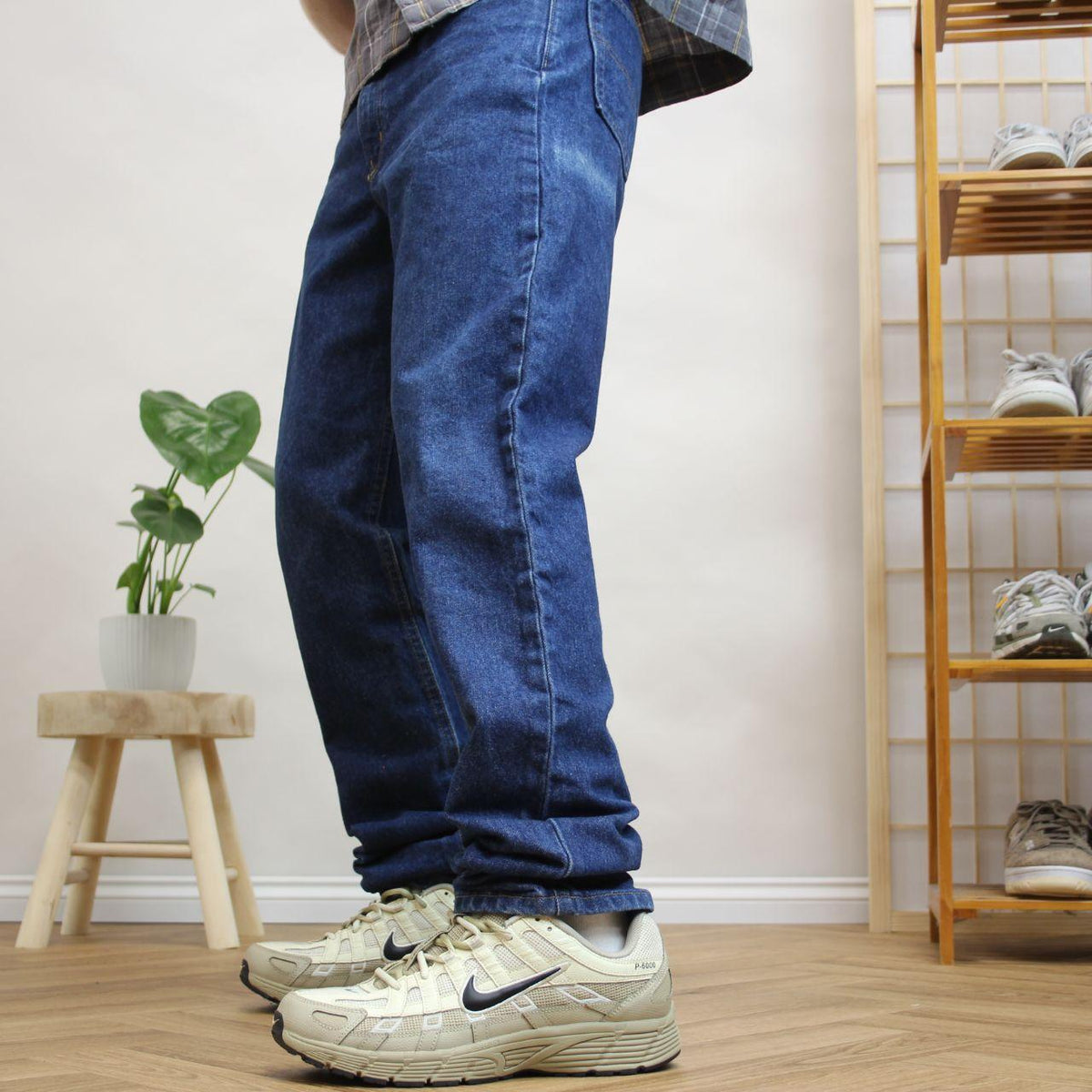 Vintage Carhartt jeans straight fit Y2K traditional fit thick blue denim work pants