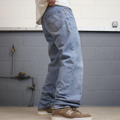 Levis 550 jeans W34 L34 blue loose 90s style skater jeans red tab logo