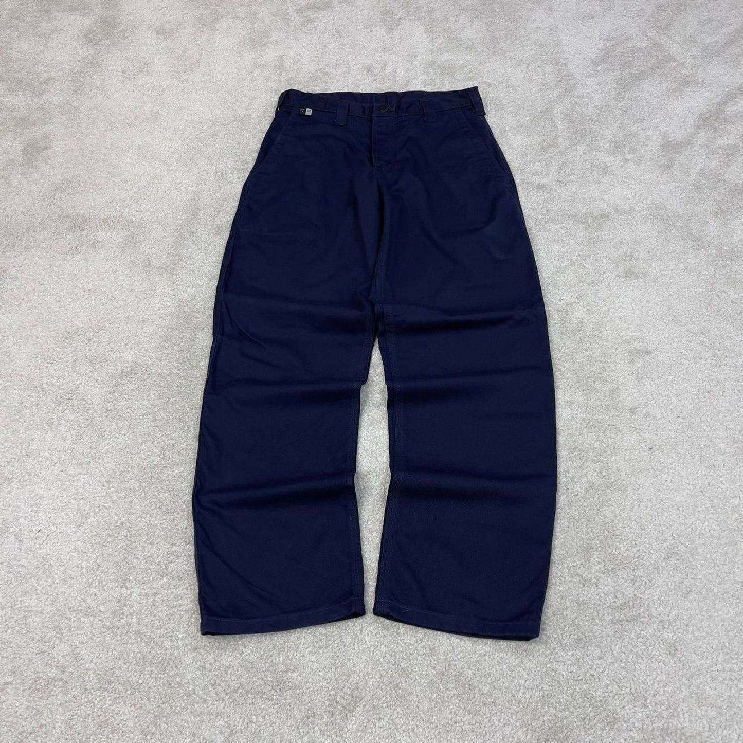 Navy Carhartt FR pants W28L30 90s skater style fire resistant work trousers