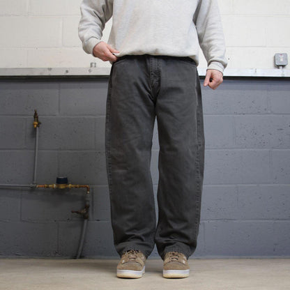 Y2k Levis 505 jeans straight leg grey Casual style 5 pocket 100% cotton pants