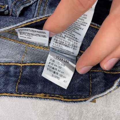 Blue Levis 505 jeans W34L33