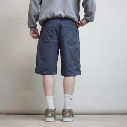 Mens Dickies carpenter shorts W34 canvas Y2K cargo skate style jorts
