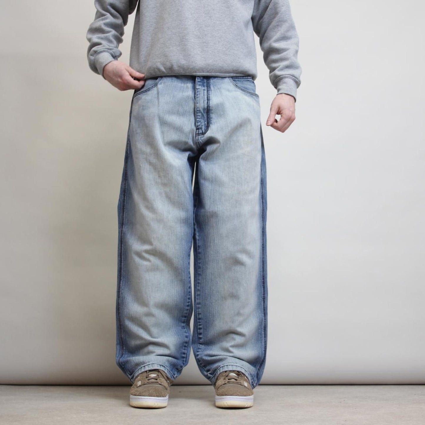 Blue baggy skate jeans W36L31