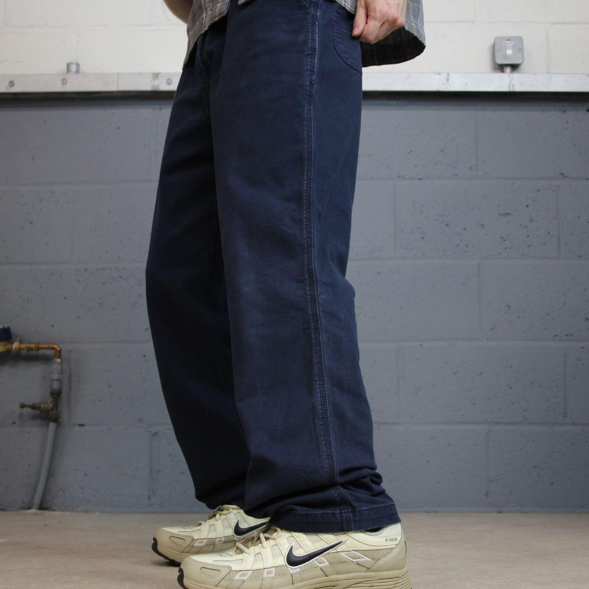 Carhartt carpenter pants relaxed y2k navy Straight leg skater style workwear pants