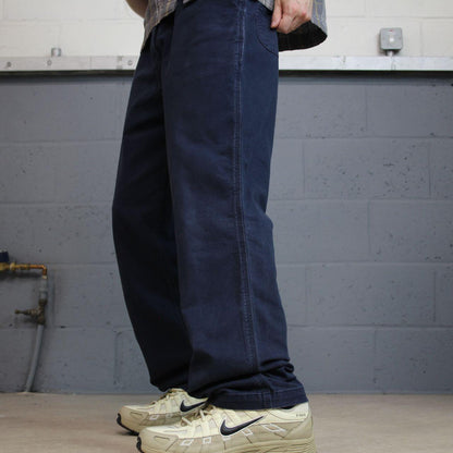 Carhartt carpenter pants relaxed y2k navy Straight leg skater style workwear pants