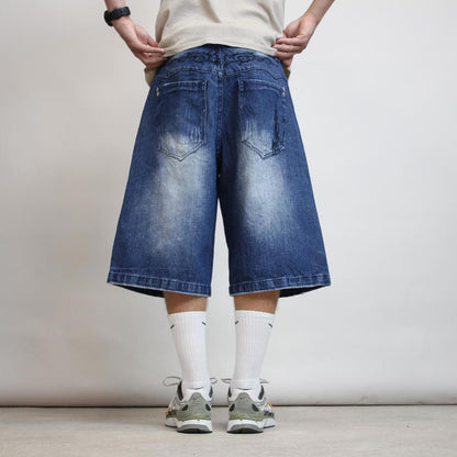 Baggy Brooklyn Xpress Jorts W38 long baggy denim 90s style skater shorts