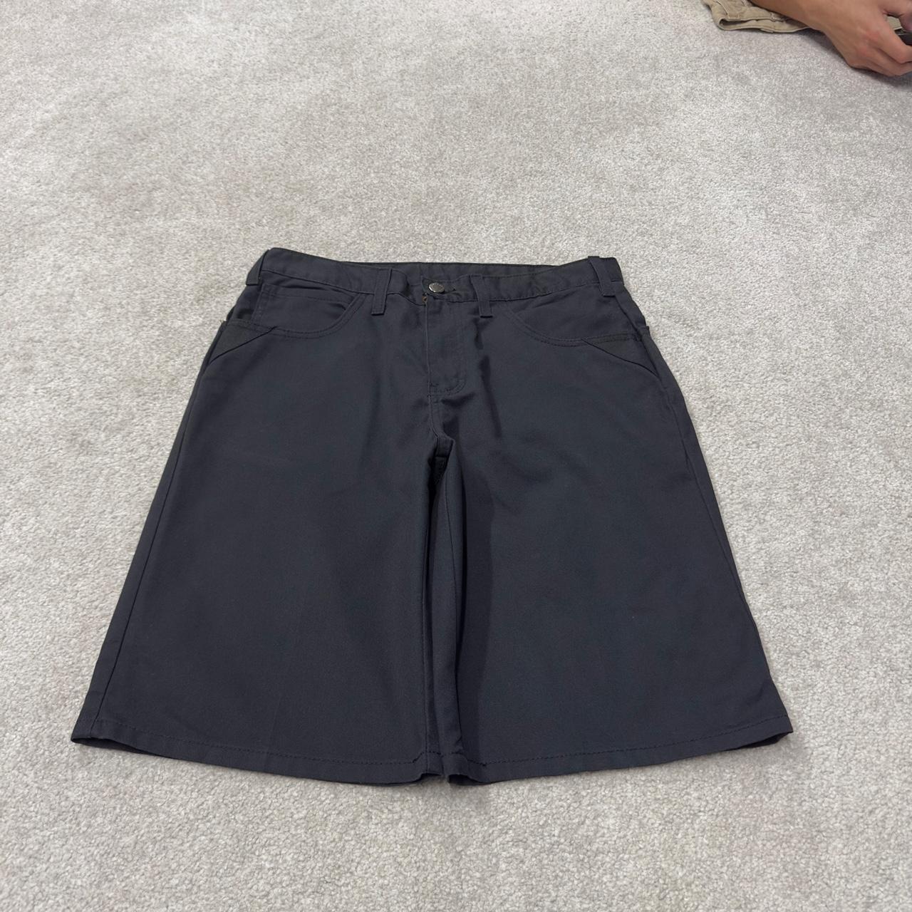 Dickies chino shorts Y2K black Twill chino style skater shorts loose leg festival