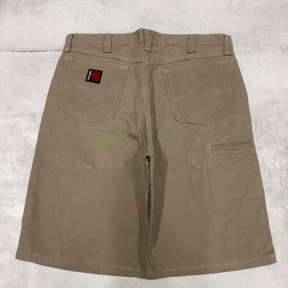Mens baggy Wrangler carpenter Shorts W35