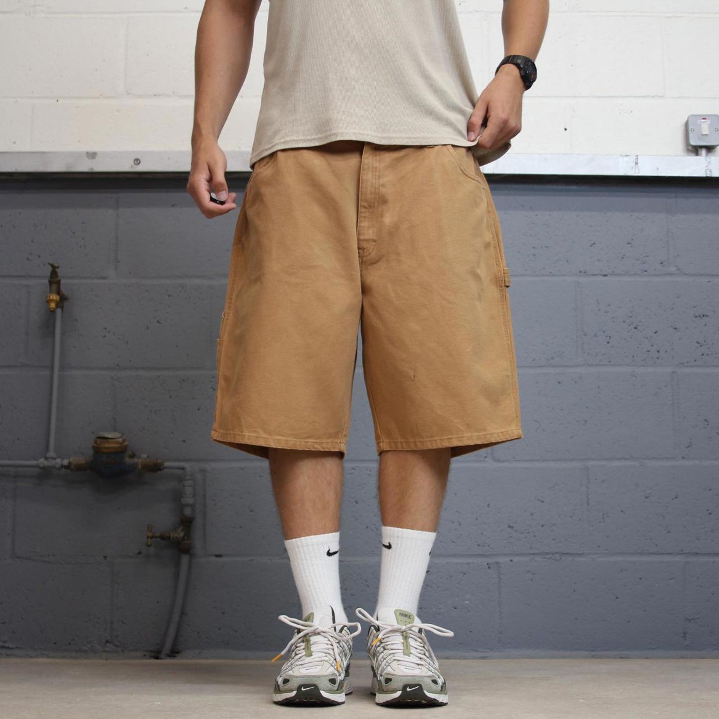 Baggy Dickies carpenter jorts W40