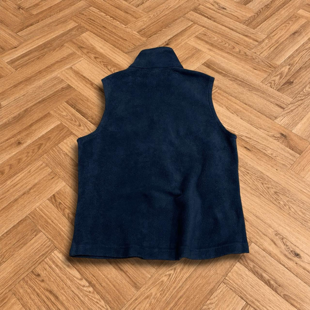 Y2K Colombia fleece gilet body warmer Women's black full zip autumn sleeveless fleece