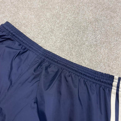 Y2k baggy Adidas tracksuit bottoms L 00s style sportswear joggers unlined track pants logo trackies