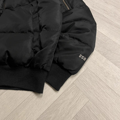 North face 550 puffer jacket women’s black fur hood winter TNF down coat
