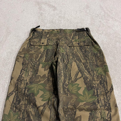 Winchester Trebark camo cargo pants Y2K L brown Realtree style camouflage pattern hunting utility