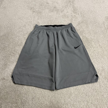 Nike sports shorts y2k Dri-Fit grey Loose floaty embroidered summer gym shorts