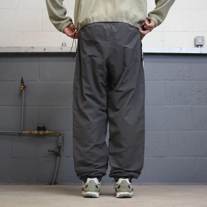 Y2k baggy Champion tracksuit bottoms 2XL loose grey trackies 00s style joggers stripe track pants