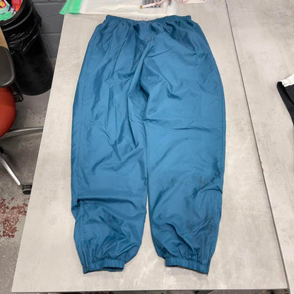 Teal Nike tracksuit bottoms size 16 / XL Loose y2k shell suit trackies