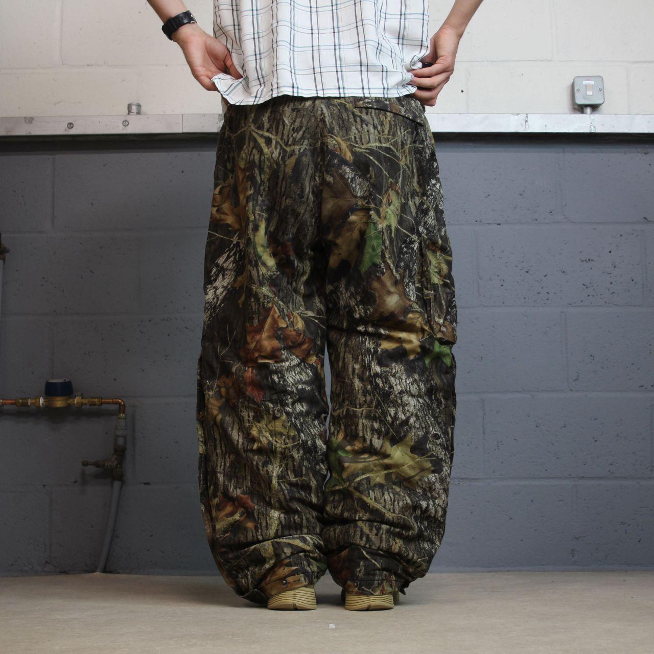Baggy camo goretex pants khaki Cabelas mossy oak Waterproof insulated camouflage fleece trousers