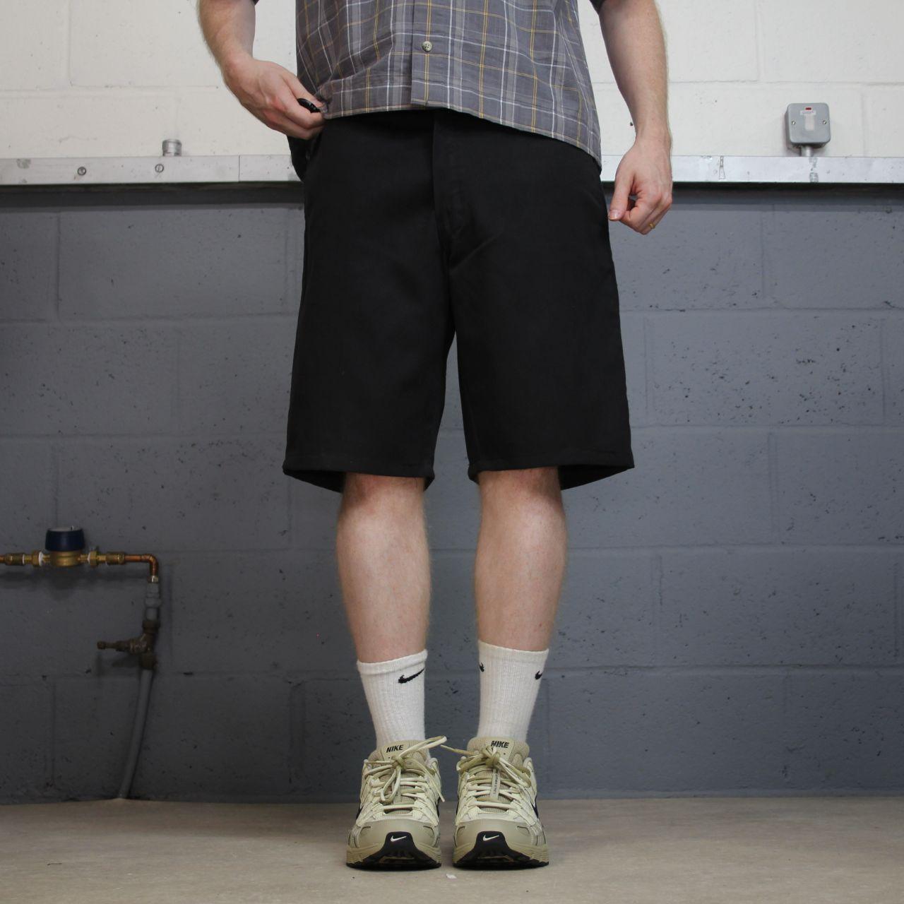 Dickies 874 shorts y2k original fit black Twill chino skater surf style shorts
