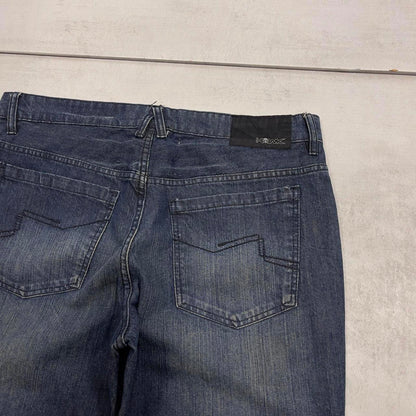Tony Hawk skate jeans W38L33 slim blue denim skater style jeans