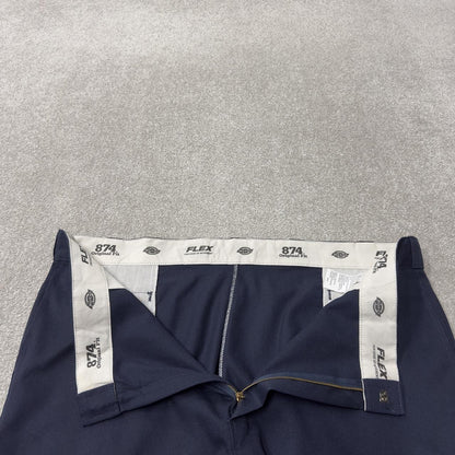 Dickies 874 pants navy original fit W46L30 Twill chino style skate work trousers