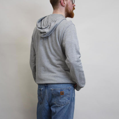 Grey Carhartt hoodie Medium Spell out logo pullover hooded sweatshirt