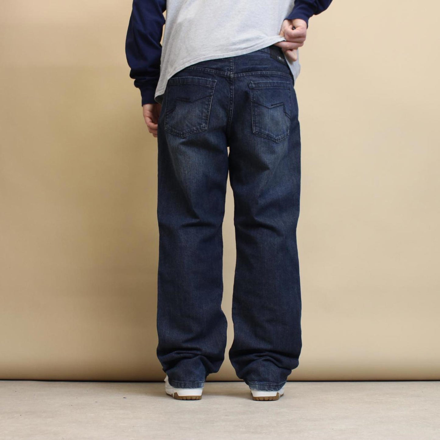 Tony Hawk skate jeans W38L33 slim blue denim skater style jeans
