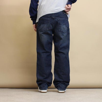 Tony Hawk skate jeans W38L33 slim blue denim skater style jeans