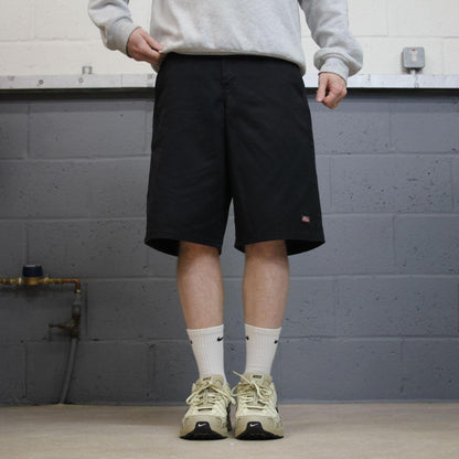 Dickies baggy carpenter shorts black Twill chino skater style shorts loose long leg