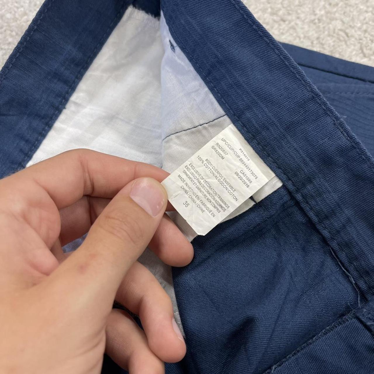 Dickies checkered chino shorts carpenter blue Chino skater / surf shorts loose fit festival