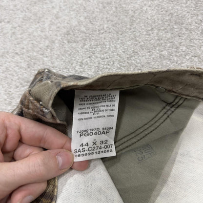 Wrangler pro gear realtree carpenter jeans camo cargo pants khaki camouflage utility trousers