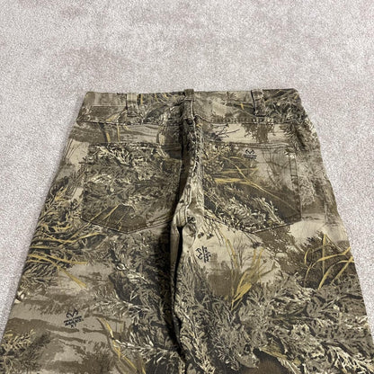 Realtree camo jeans y2k khaki Straight leg max-1 Realtree forest camouflage pants