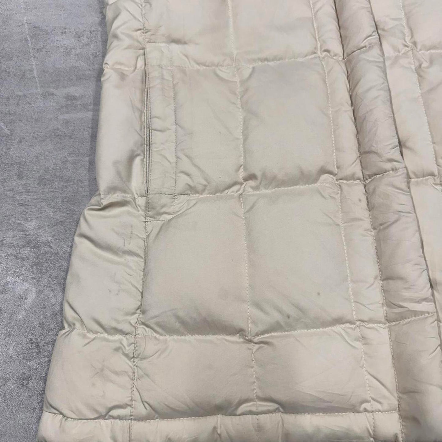 Women's North Face jacket L hooded 600 down tnf puffer jacket embroidered logos