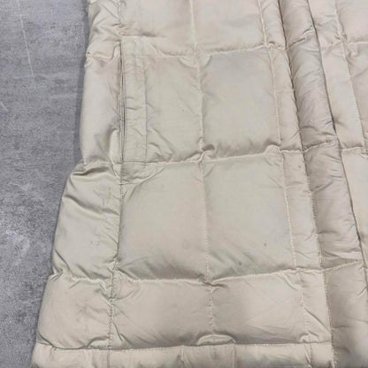 Women's North Face jacket L hooded 600 down tnf puffer jacket embroidered logos