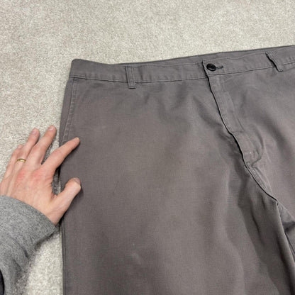 Dickies baggy shorts carpenter faded grey Twill chino skater style shorts wide loose leg