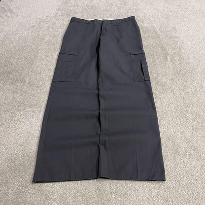 Dickies baggy cargo pants y2k grey W34L32 Loose fit skater work pants, belt loops, utility pockets