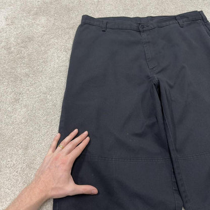 Dickies carpenter shorts chino black Chino style skater shorts long loose leg festival