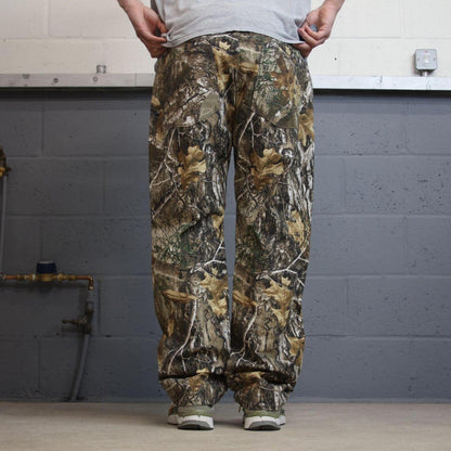 Realtree camo jeans khaki Loose straight camouflage hunting pants