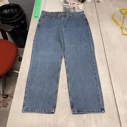 Blue baggy Levi's 550 jeans W38L30 wide leg