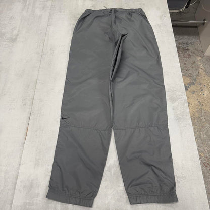 Vintage baggy Nike trackies M loose floaty leg y2k track pants embroidered logo