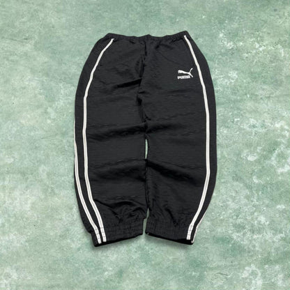 Y2k Puma tracksuit bottoms stripe black