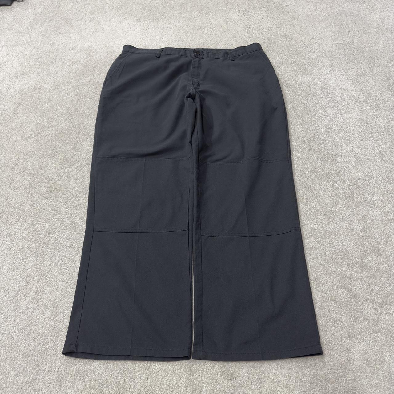 Dickies double knee work pants Y2K black Loose fit chino style skate trousers