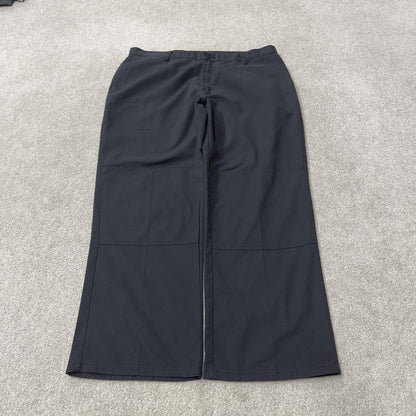 Dickies double knee work pants Y2K black Loose fit chino style skate trousers