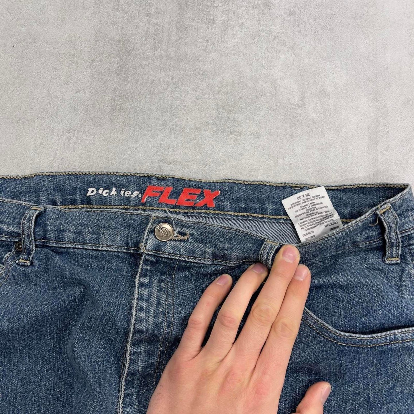 Dickies jeans W36 L27 blue loose denim skater jeans