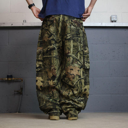 Liberty baggy camo cargo pants y2k khaki Loose fit Realtree camouflage hunting utility cargos