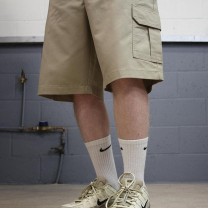 Dickies baggy cargo shorts khaki Twill chino skater style shorts wide leg