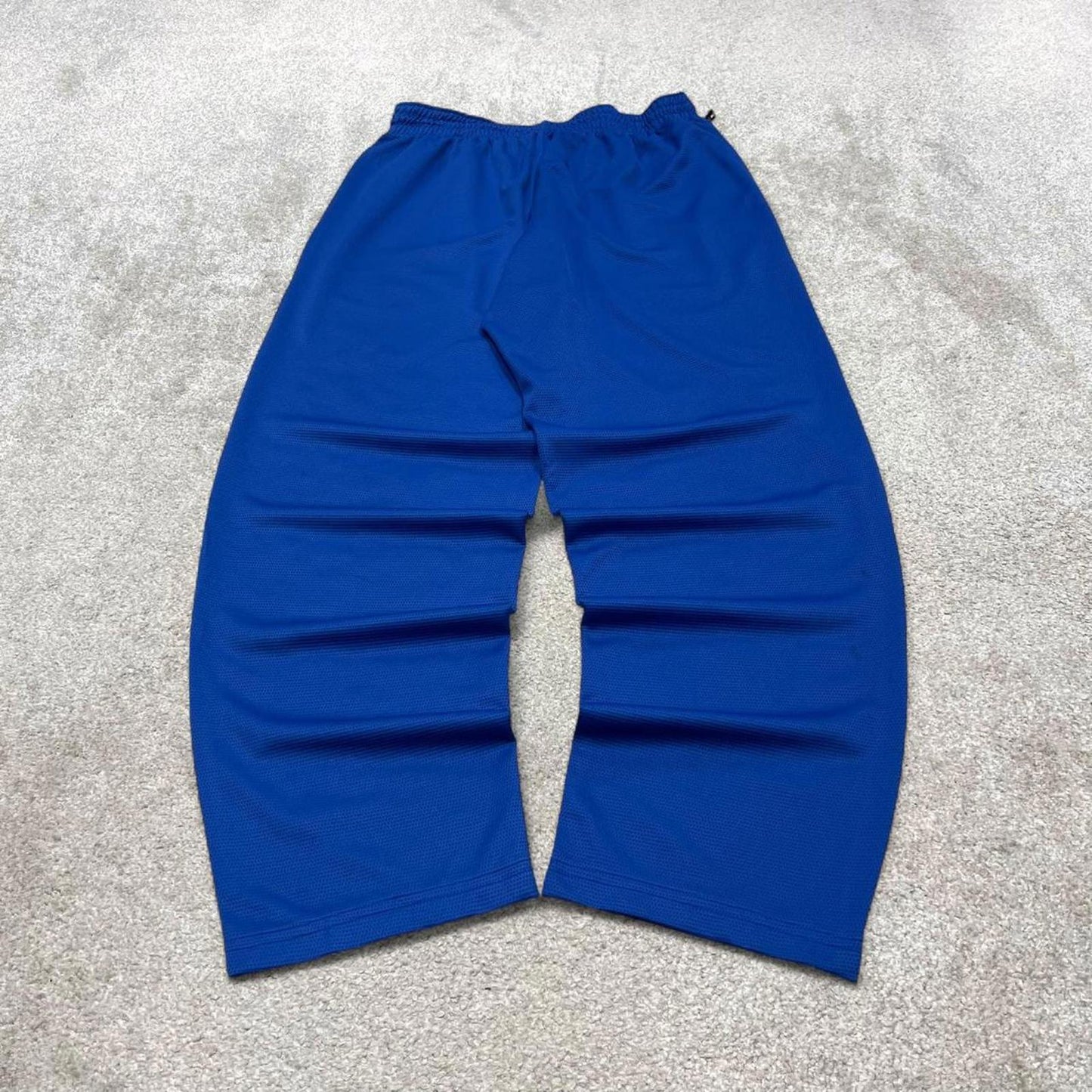 Blue loose Nike joggers Large y2k style Dri-Fit sweatpants Swoosh logo track pants