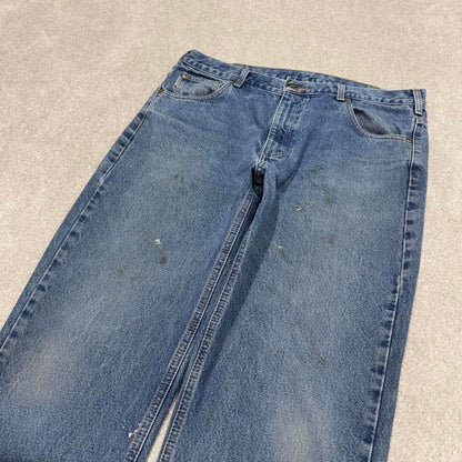 Vintage Carhartt skater jeans W38L32 90s skater style traditional fit loose 5 pocket pants