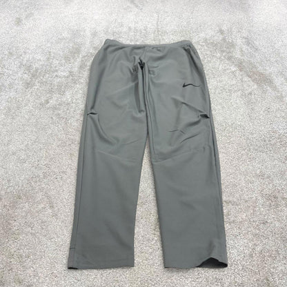Y2k Nike tracksuit bottoms Dri-Fit Medium grey sportswear track pants gym wear trackies joggers
