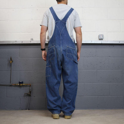 Carhartt denim Dungarees loose fit overalls blue Farmer workwear bib & brace utility
